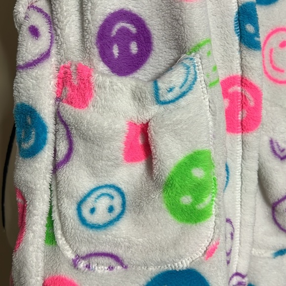 😀EUC Girl Hoodie Bath Robe & NWT Spa Headband - Picture 3 of 8